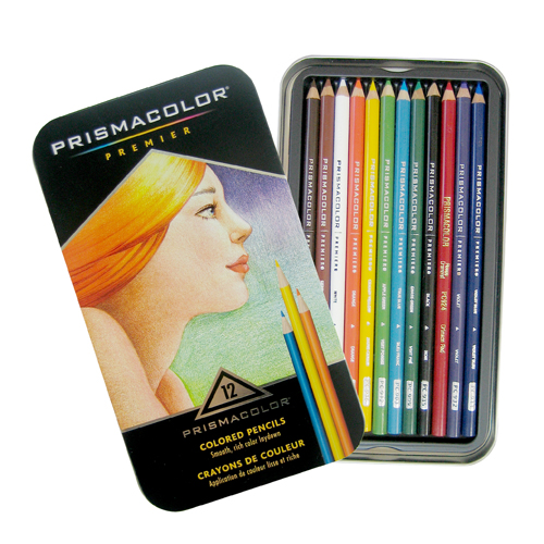 프리즈마 유성색연필 12색 세트